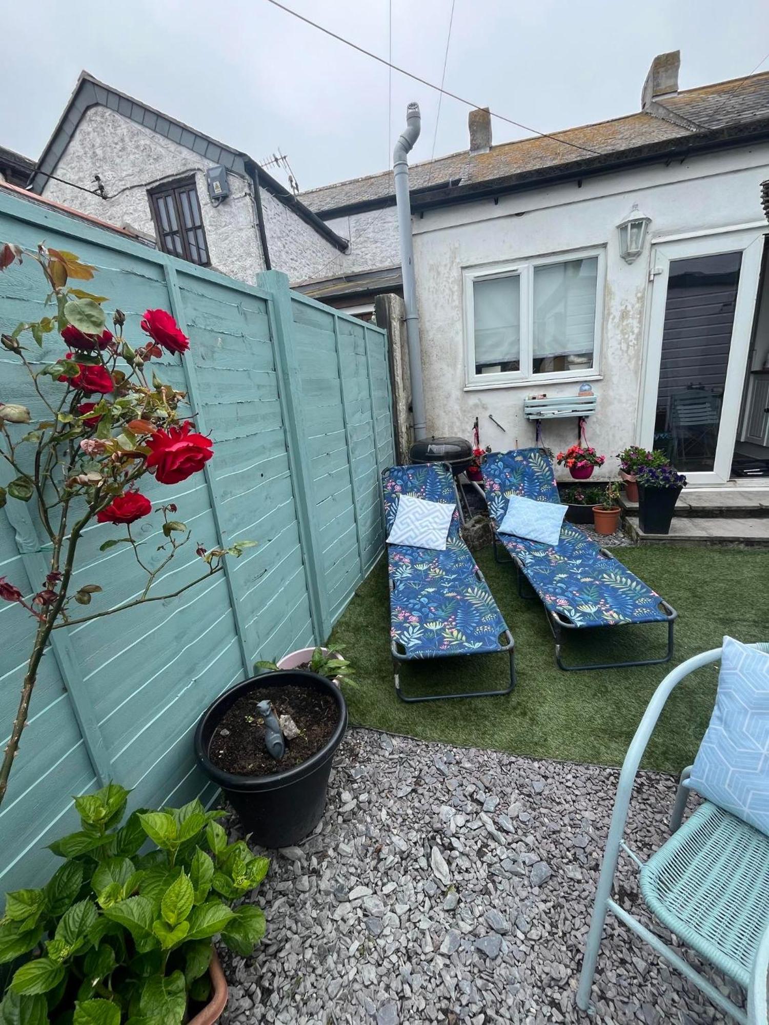 Ferienwohnung The Chuff Cabin St Just Exterior foto